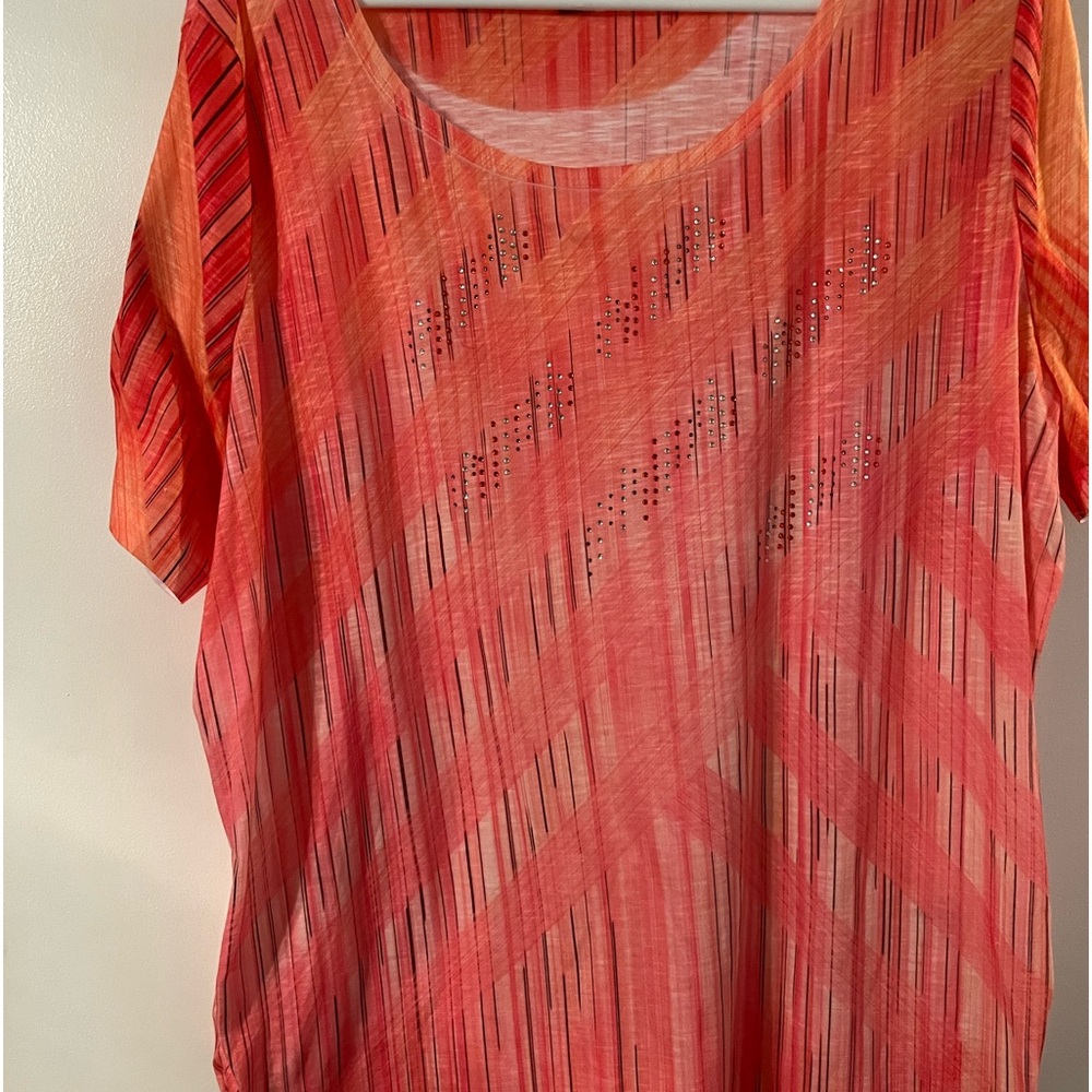 While Stag-Peach-light Brown streaks- 1X